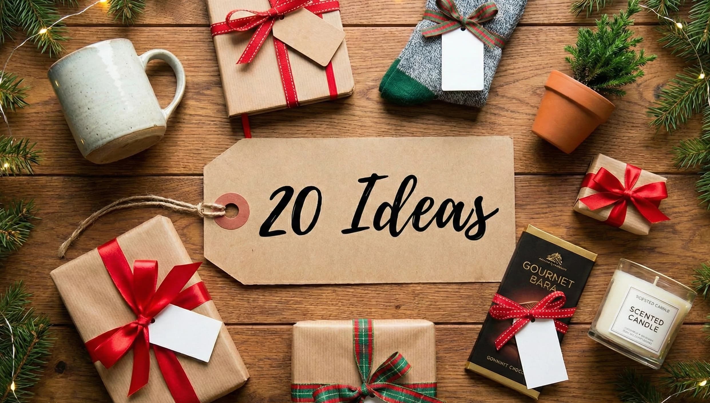 20 Ideas de regalos para Amigo Secreto por menos de $20